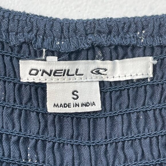 O’Neill Gabriella Romper Women's S Dolman Sleeve Deep V Neck Beachy Breezy - Picture 5 of 12